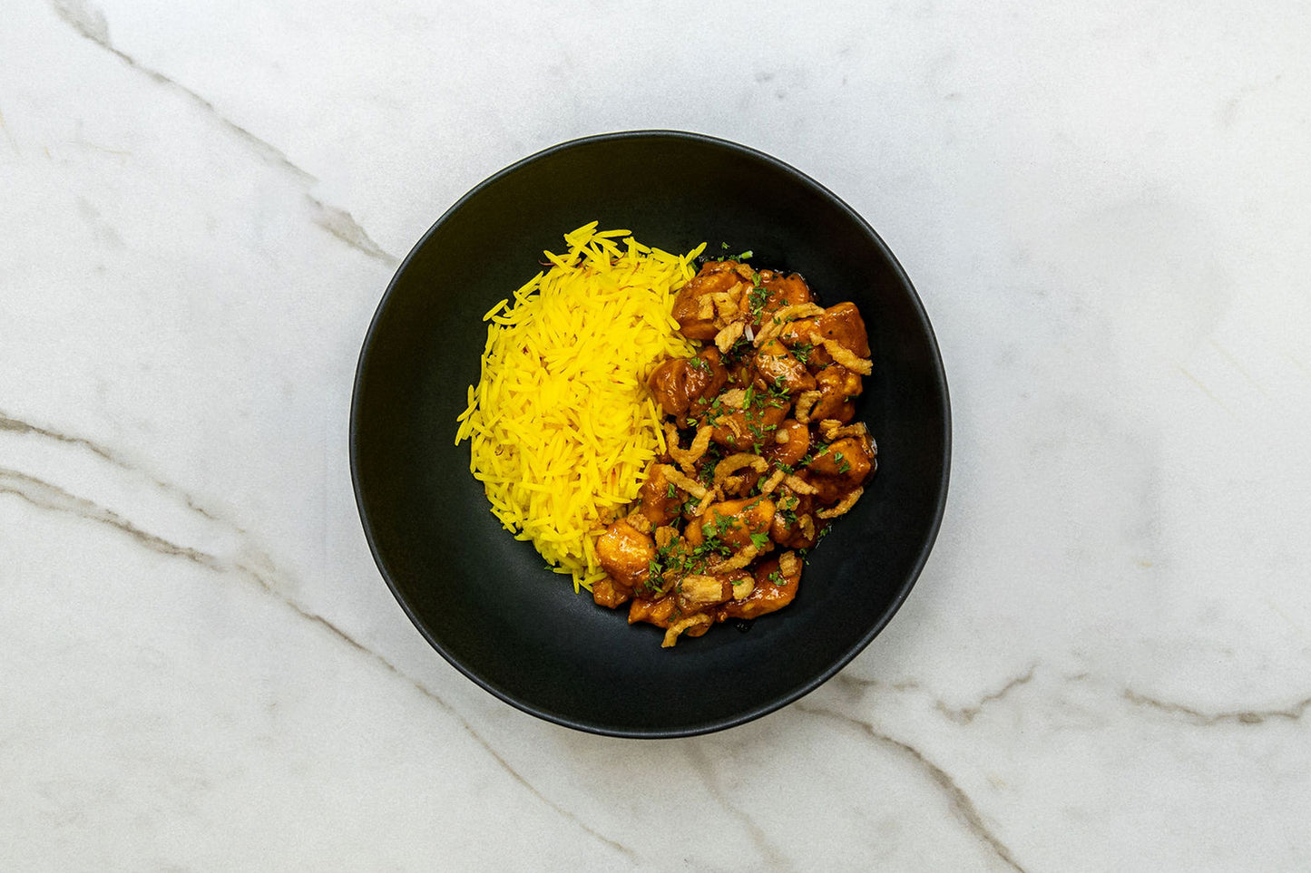 Chicken Biryani with Saffran Rice