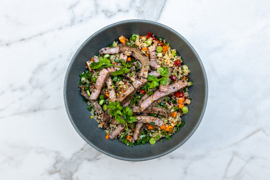 Thai Quinoa Salad with Sirloin