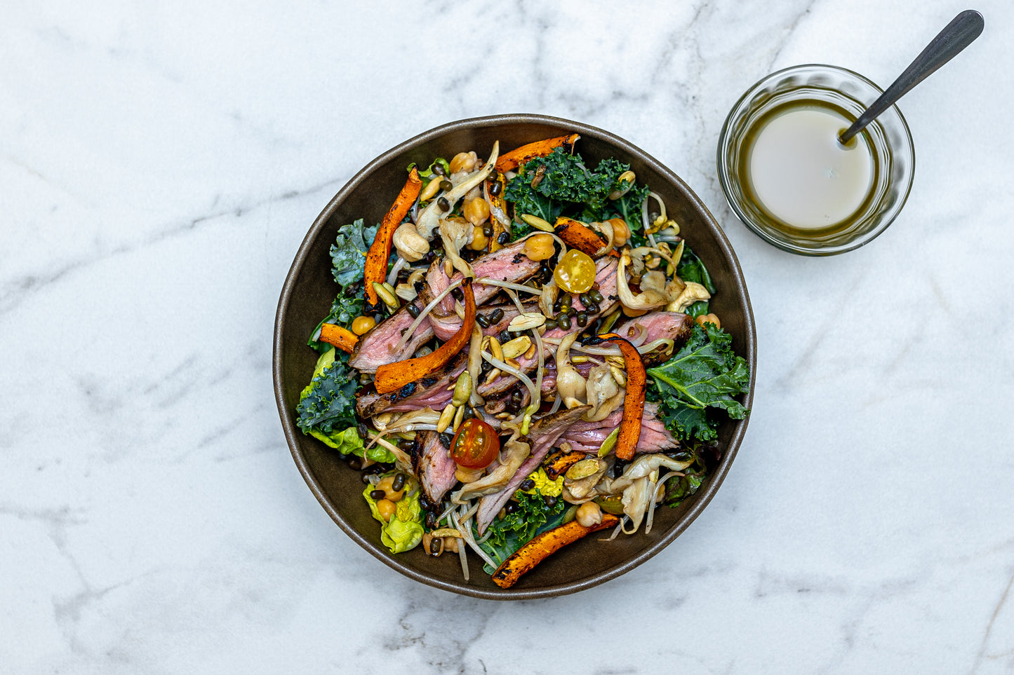 Harvest Salad with Honey Mustard Dressing - Sirloin