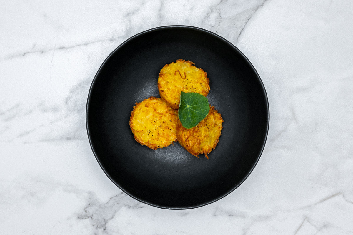 Rosti De Patata, Huevo Y Cebolla