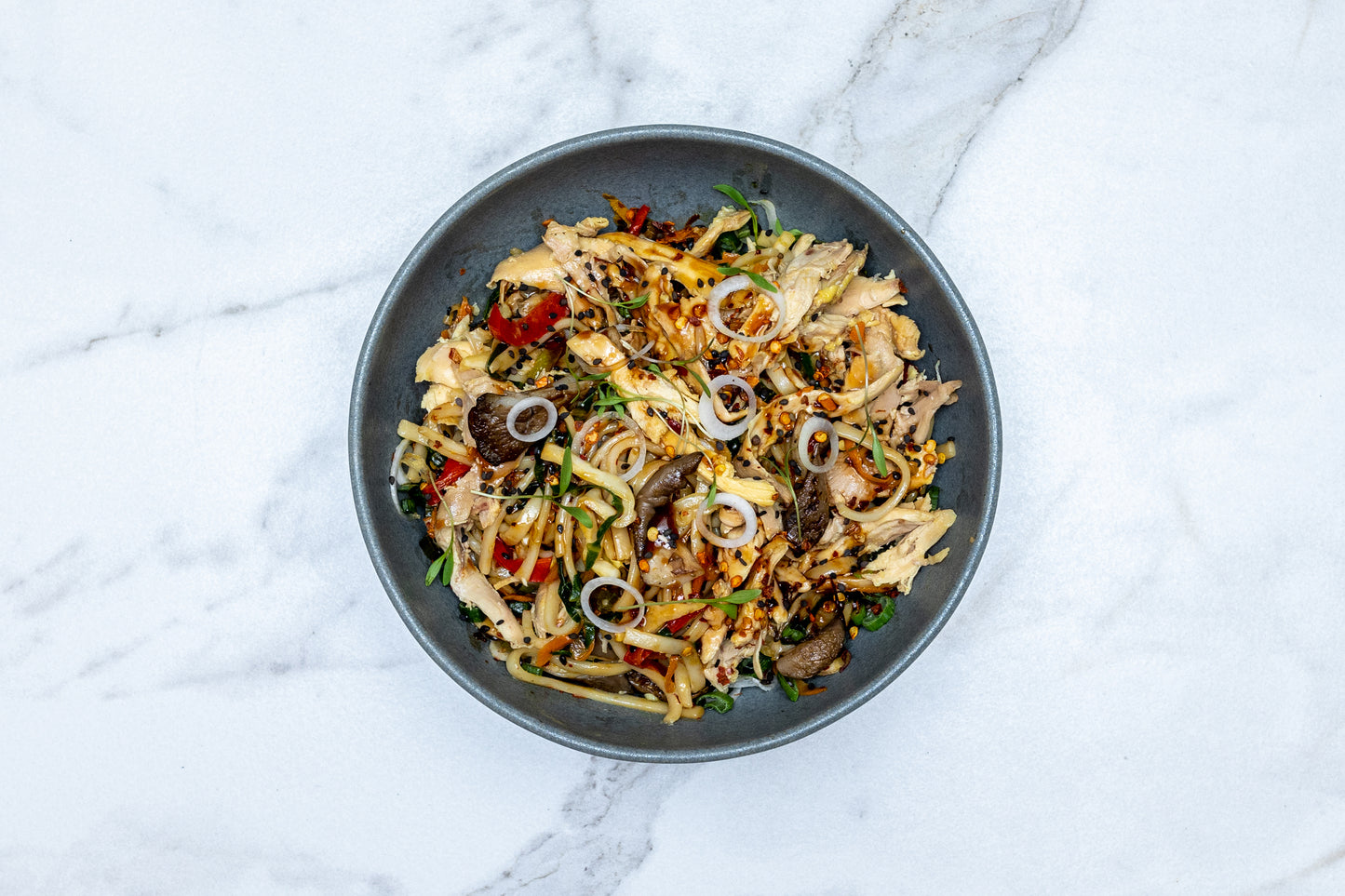 Teriyaki Chicken with Mixed Veggie Noodles