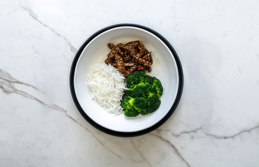 Beef Teriyaki with Basmati Rice and Broccoli